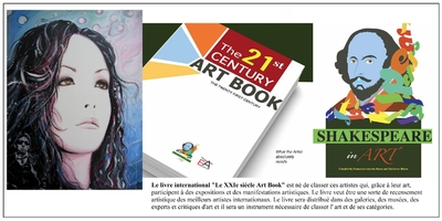 Artsflorence sélectionnée dans le livre international le XXIe siècle Art book
